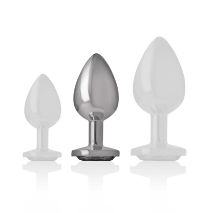 INTENSE PLUG ANAL COM CRISTAL PRETO M