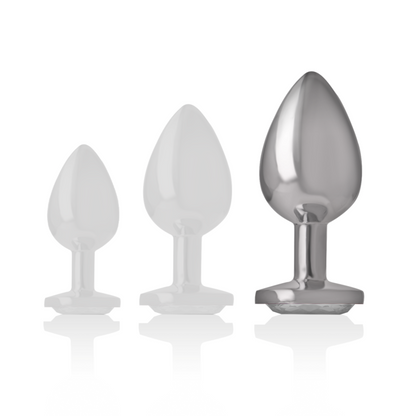 INTENSE PLUG ANAL COM CRISTAL TRANSPARENTE L