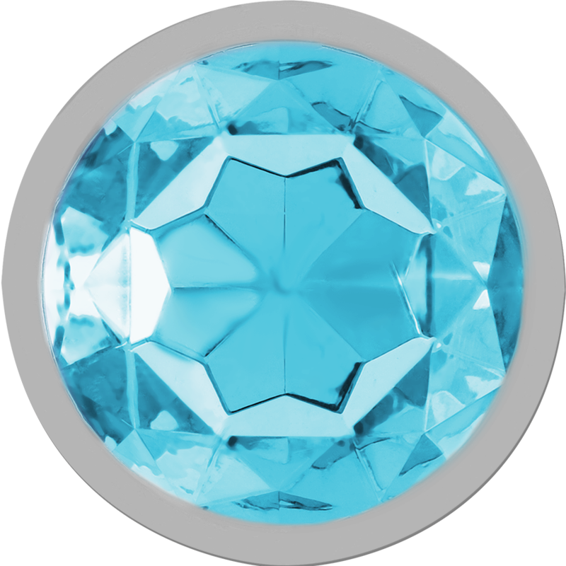 INTENSE PLUG ANAL COM CRISTAL AZUL S