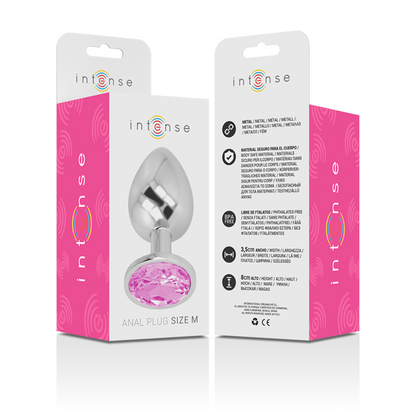 INTENSE PLUG ANAL COM CRISTAL ROSA M