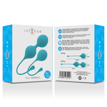 INTENSE PACK BOLAS KEGEL KENDALL AZUL