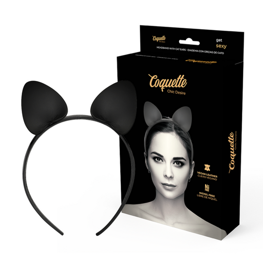 COQUETTE CHIC DESIRE TIARA COM ORELHAS DE GATO