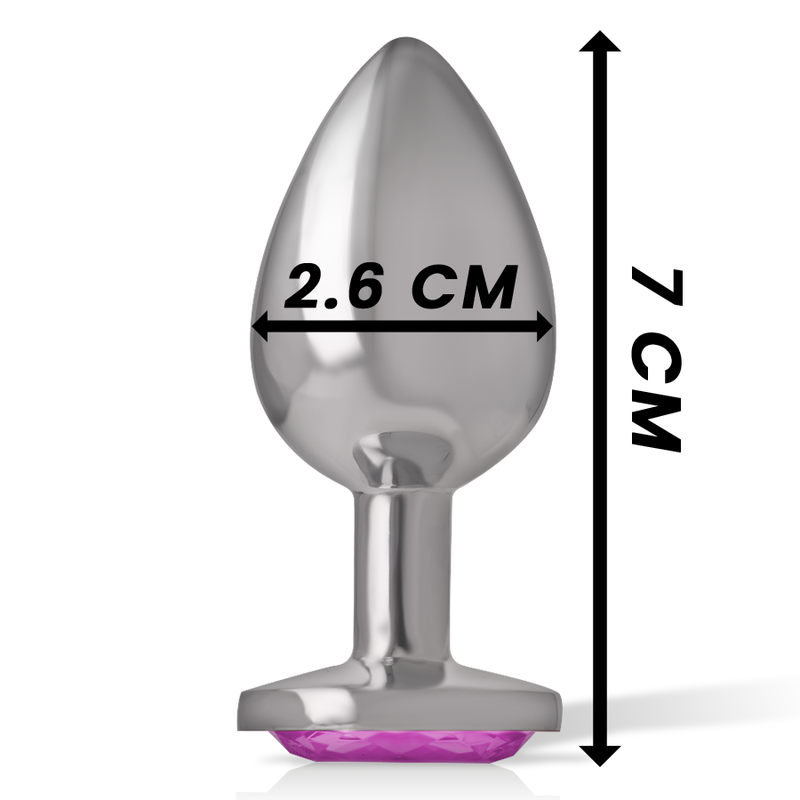 INTENSE PLUG ANAL CORAÇÃO ROSA S