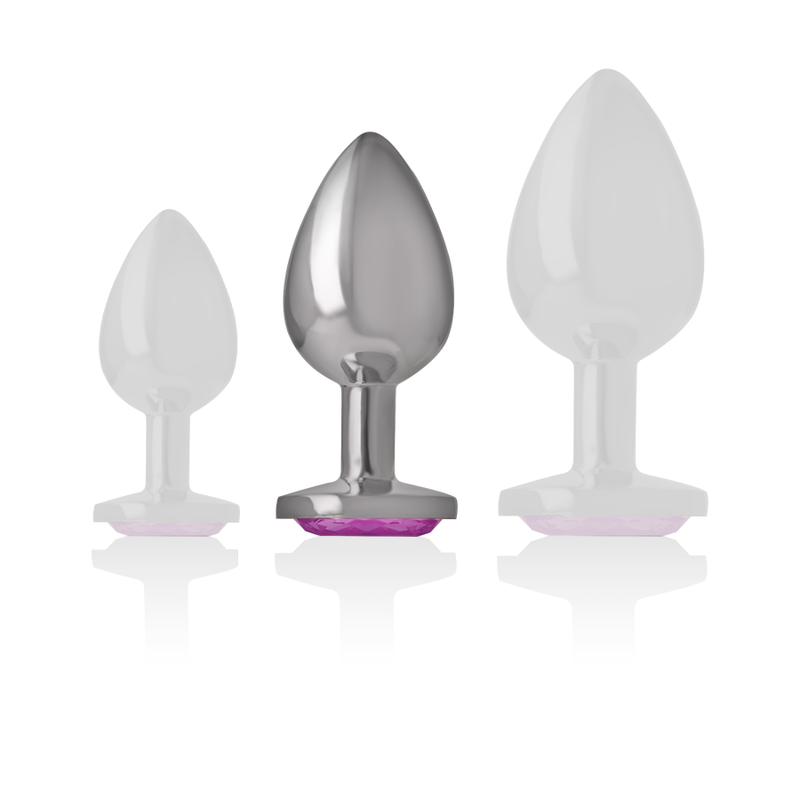 INTENSE PLUG ANAL METALICO CORAÇÃO ROSA M
