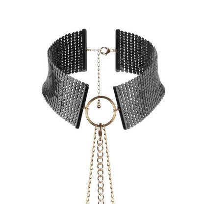 BIJOUX DÉSIR MÉTALLIQUE COLAR METLICO PRETO