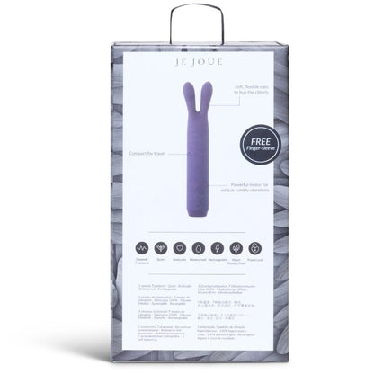 JE JOUE RABBIT ROXO