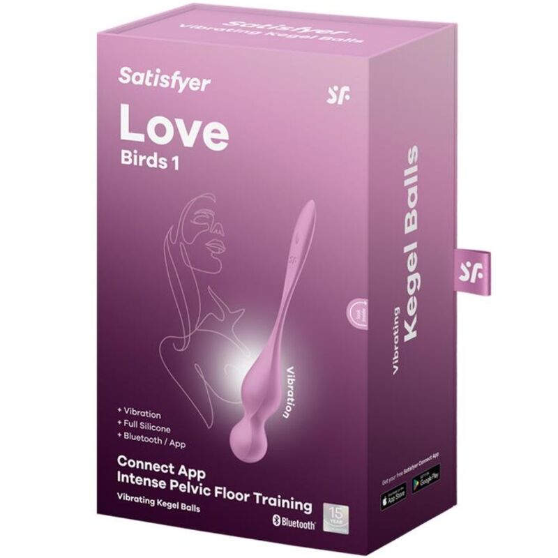 SATISFYER LOVE BIRDS 1 ROSA