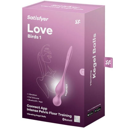 SATISFYER LOVE BIRDS 1 ROSA