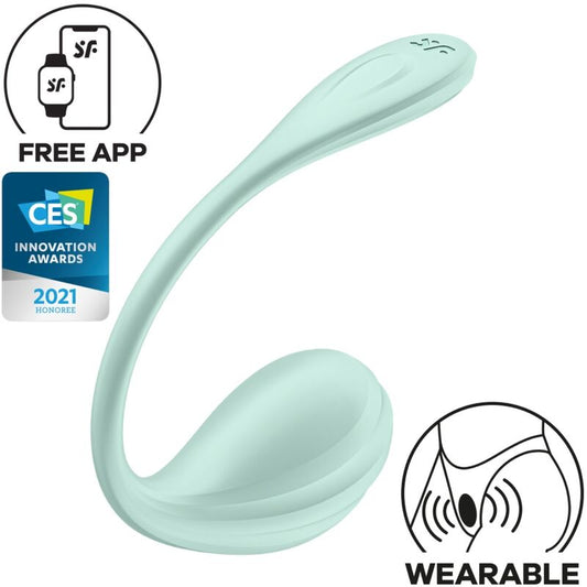 SATISFYER SMOOTH PETAL VERDE + APP
