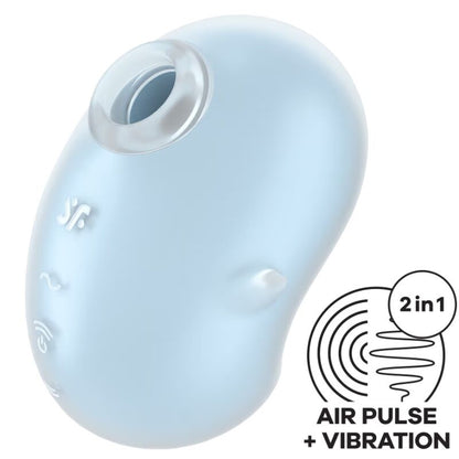 SATISFYER CUTIE GHOST AZUL CLARO