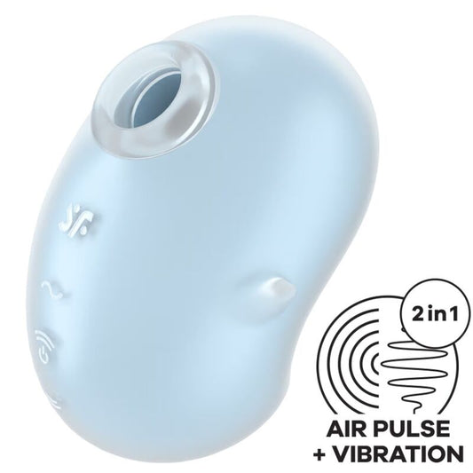 SATISFYER CUTIE GHOST AZUL CLARO