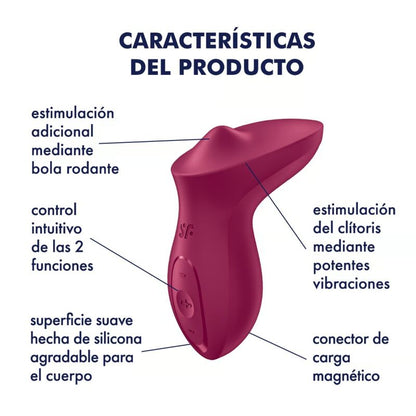 SATISFYER EXCITERRR LAY-ON FÚCSIA