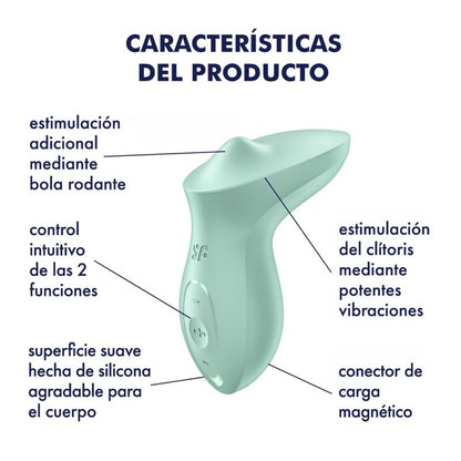 SATISFYER EXCITERRR LAY-ON MENTA