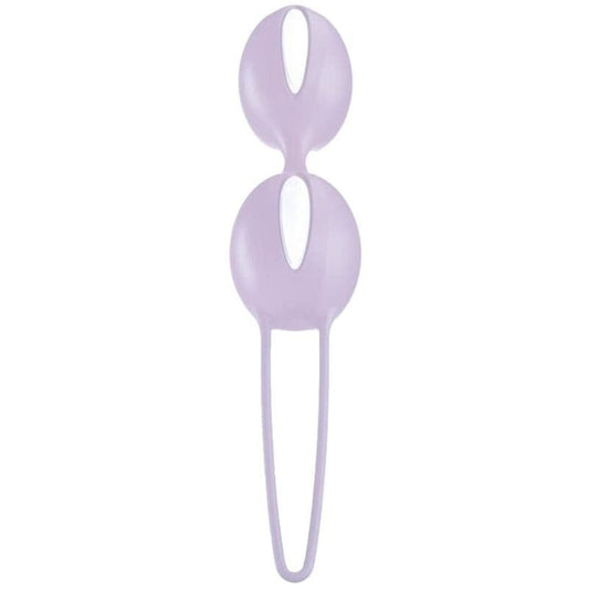 FUN FACTORY SMARTBALLS DUO BOLAS PÉLVICAS BRANCO/ROXO