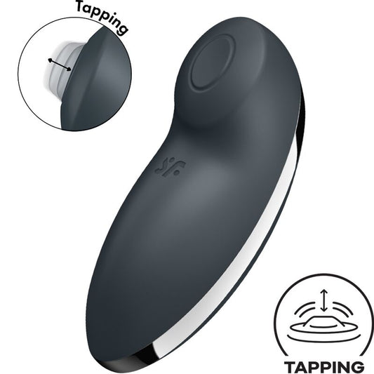 SATISFYER TAP & CLIMAX 2 CINZA