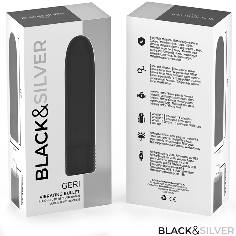 BLACK & SILVER GERI