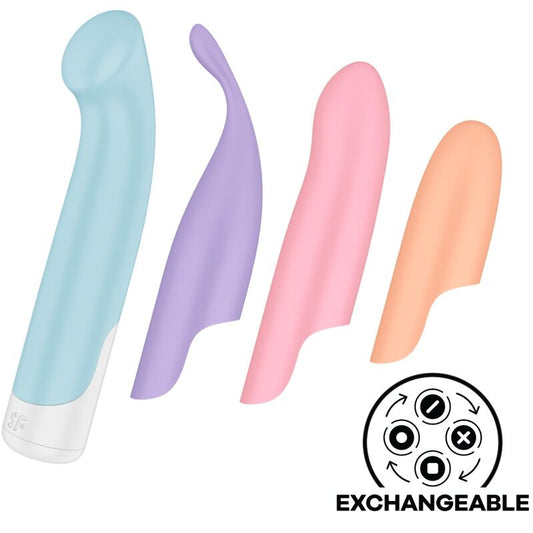 SATISFYER G-SPOT WAVE 4 12 VIBRAÇÕES PROGRAMA VIBRADOR CINZA ESCURO