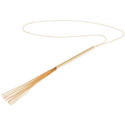 BIJOUX COLAR / CHICOTE DE CORRENTE DE METAL MAGNÍFICO