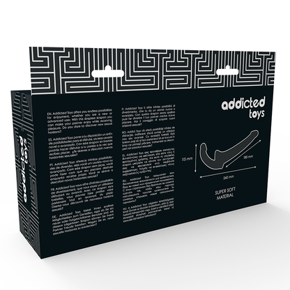 ADDICTED TOYS STRAP ON DUPLO PRETO