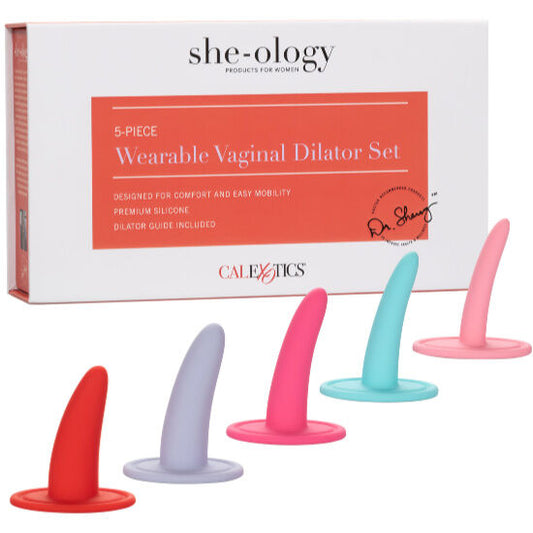 CALEXOTICS KIT 5 PCS DILATADORES VAGINAIS MULTICOLOR