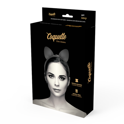 COQUETTE CHIC DESIRE TIARA COM ORELHAS DE GATO