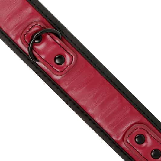 FETISH SUBMISSIVE DARK ROOM - COLAR DE CORRENTE COM FORRO DE NEOPRENE